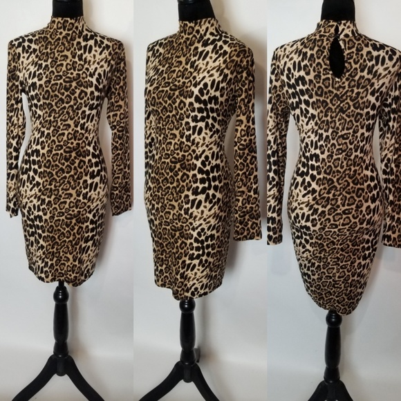 Dresses & Skirts - Leopard Bodycon Dress